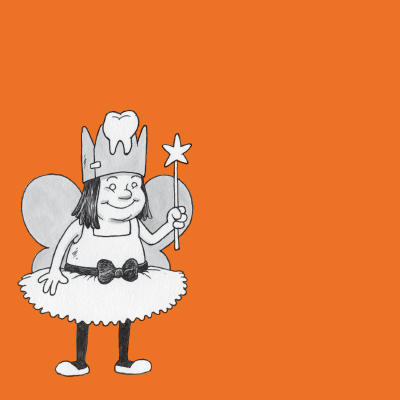 "Toothless Fairy" Halloween costume idea post