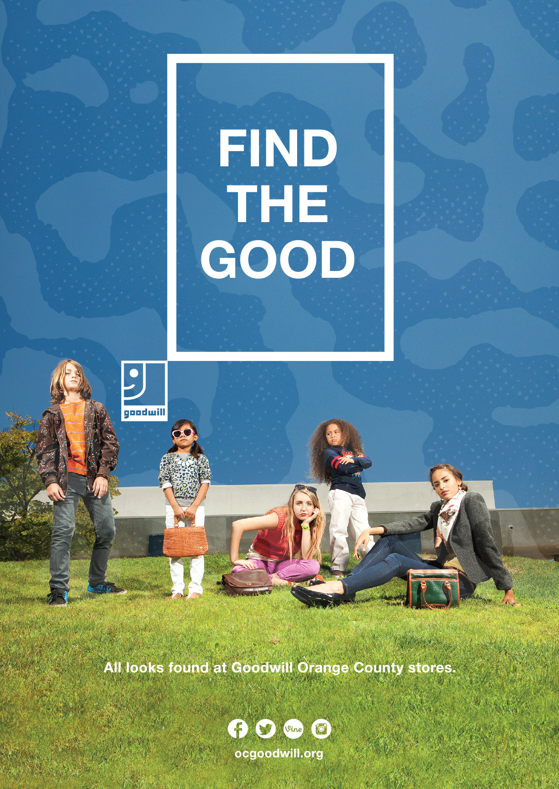 "Find The Good" Back 2 School print ad