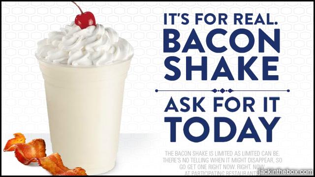 That is for real. Any doubts as to the wholesale cultural ascendancy of bacon here in the early years of the third millennium are hereby extinguished.