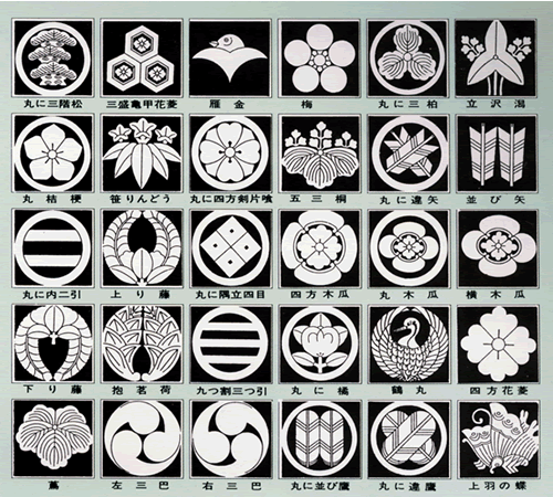 Mon. Traditional Japanse family crests. http://samuraitradition.tumblr.com/post/37191914793