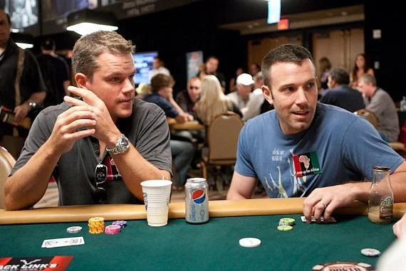 Television Gold. Who wouldn't want to watch Ben Affleck playing cards? (Me)