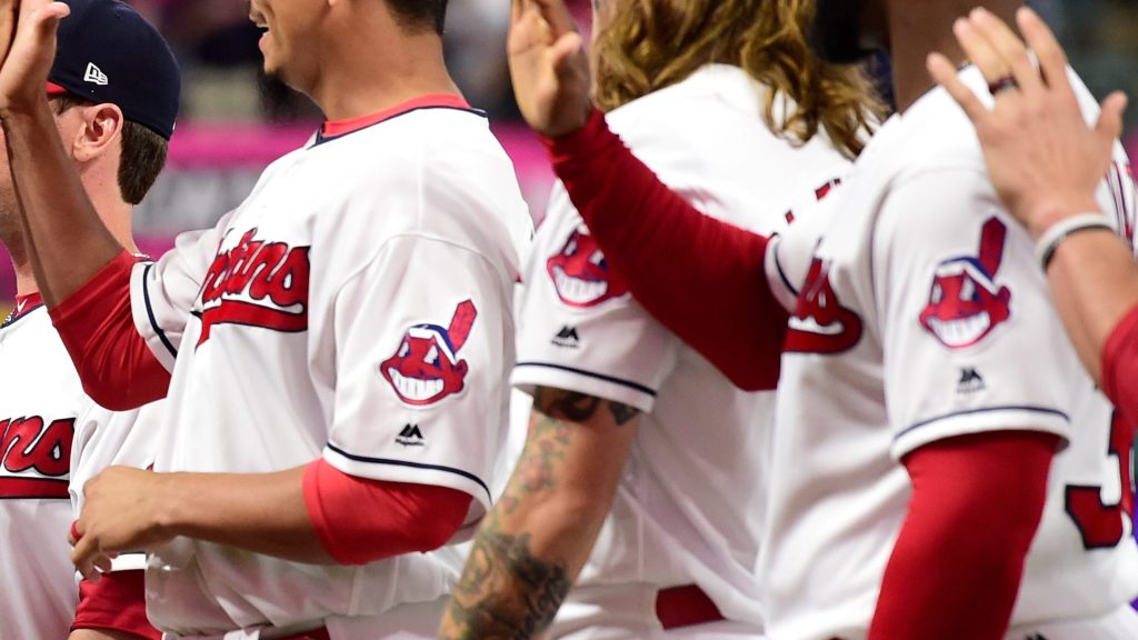 Chief Wahoo. This is what happens when too many white people get together in the same place. Credit: Jason Miller /Getty Images