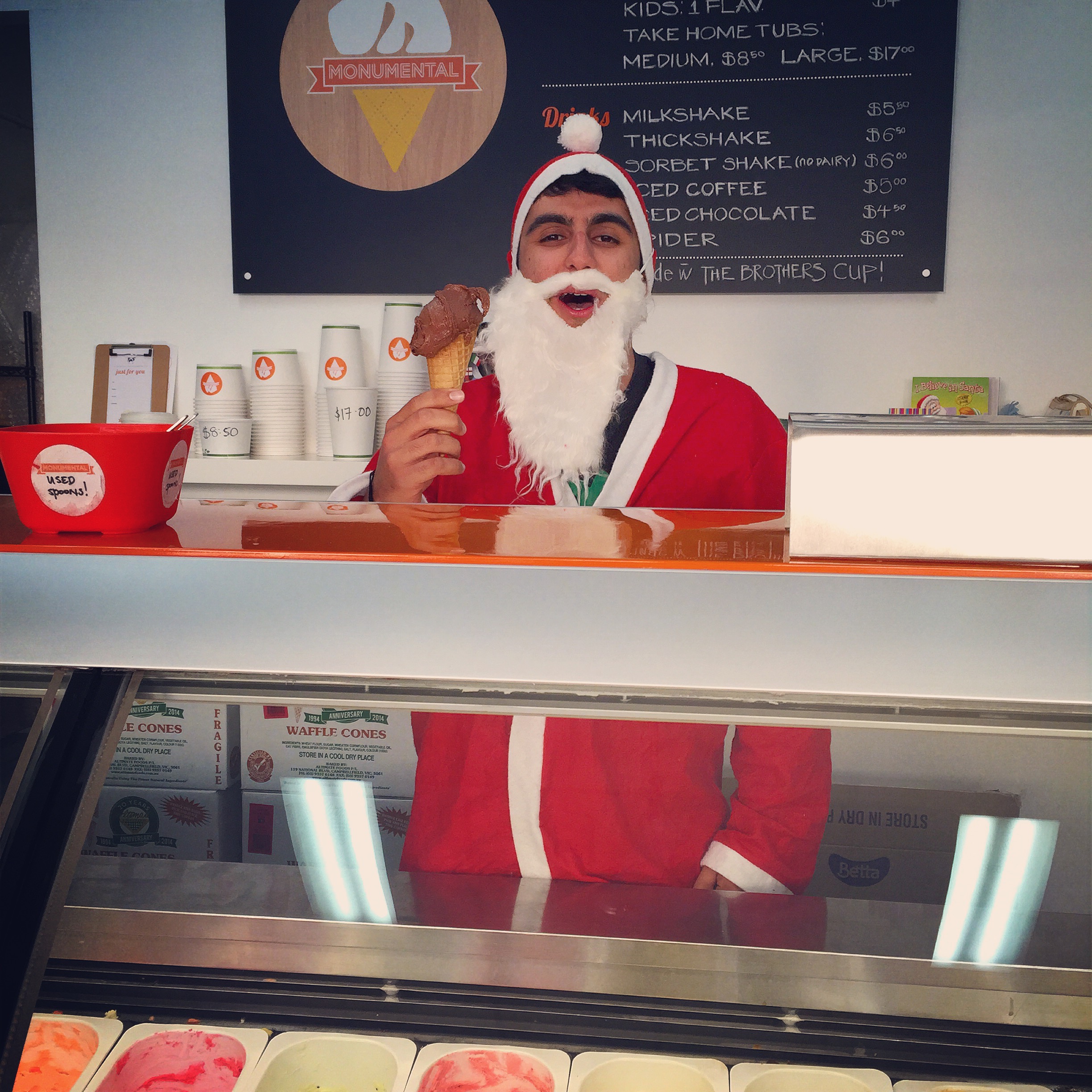 Santa loves Monumental too