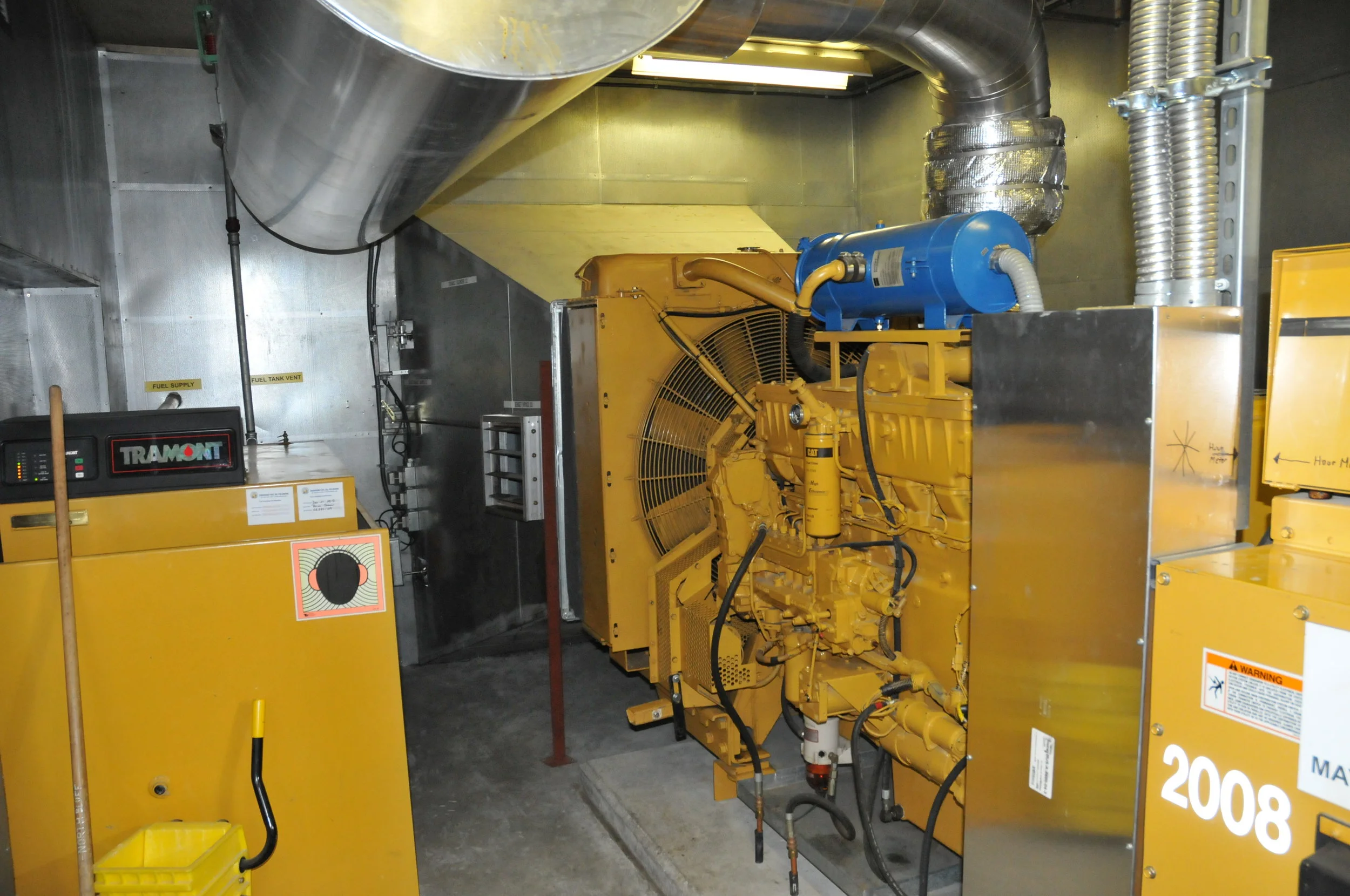 STANDBY POWER & PRIME POWER: Design and upgrading of diesel standby power for facilities such as pump stations; and prime power up to 4 MW sets; including auxiliary systems such as fuel supply, engine exhaust, cooling water, air handling, and noise control.