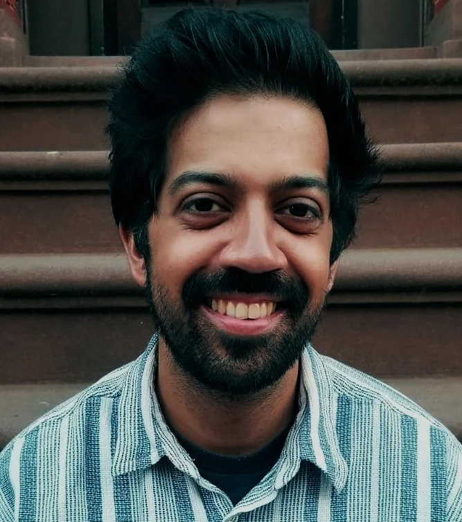 Michael Das / writer-director Michael is a British born visual artist and animator living in New York. He is currently focusing on writing and directing after spending over a decade in post production and work spanning commercials, TV shows, experiential video and a number of web series. Completing a degree in Computer Animation Michael has worked on several animated shorts, including his own experimental film ETERNAL DUST. Currently he is developing is first live action short film.