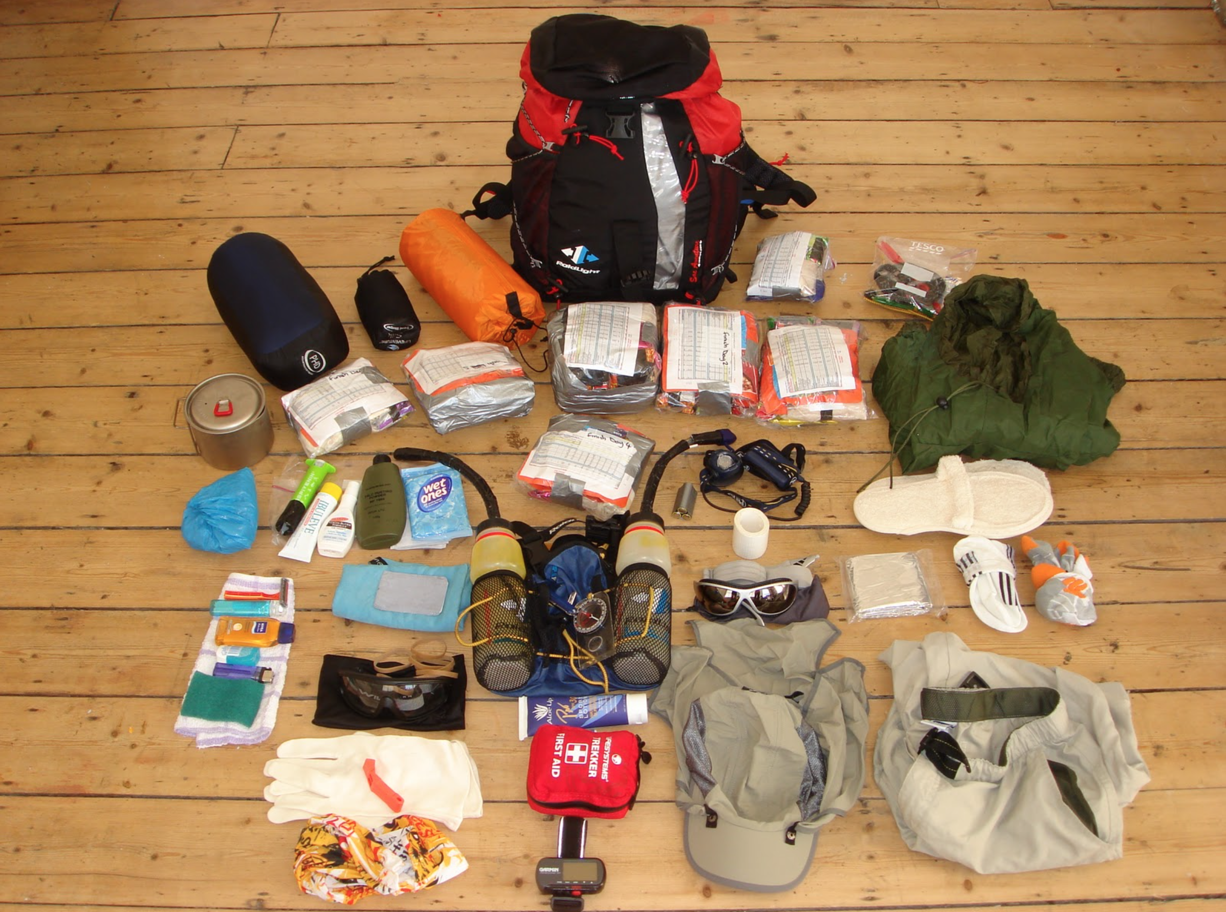 A look at what goes into a MDS pack. Photo Credit: Ian Corless