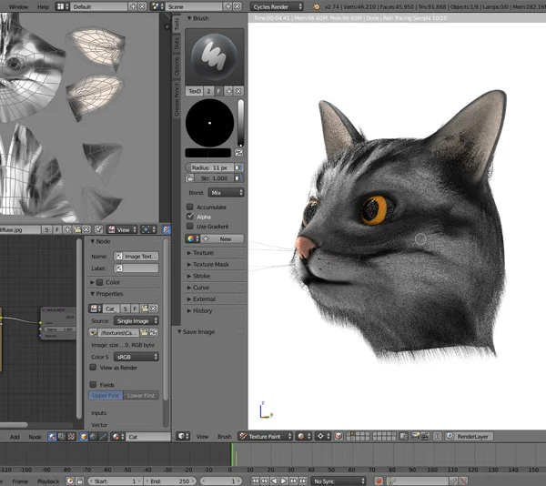 Cat Fish work in progress by Nicholas Ely
