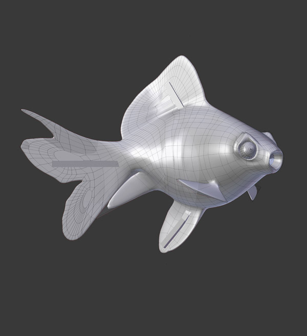 Fish model work in progress | Nicholas Ely