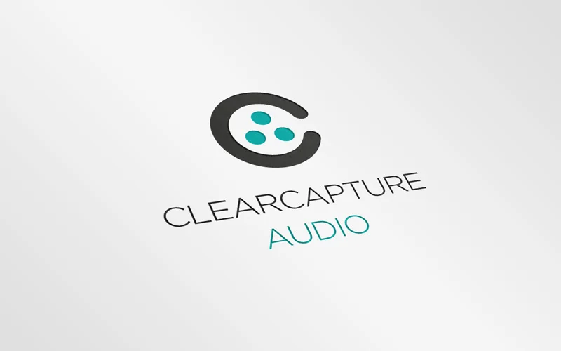 Clear Capture Audio logo design
