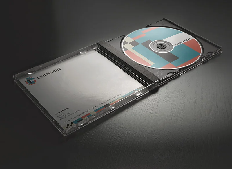 CINEMÂCHÉ CD label