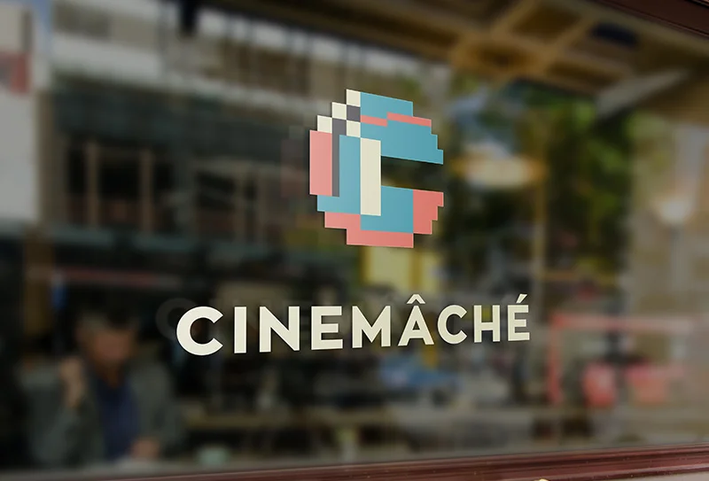 CINEMÂCHÉ signage
