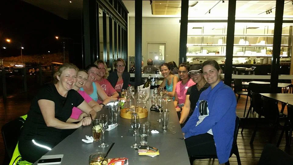 Get Runners enjoying their much-deserved bubbles 
