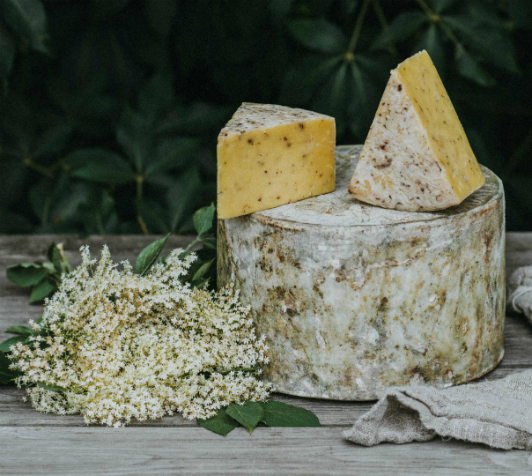 Elderflower cheese