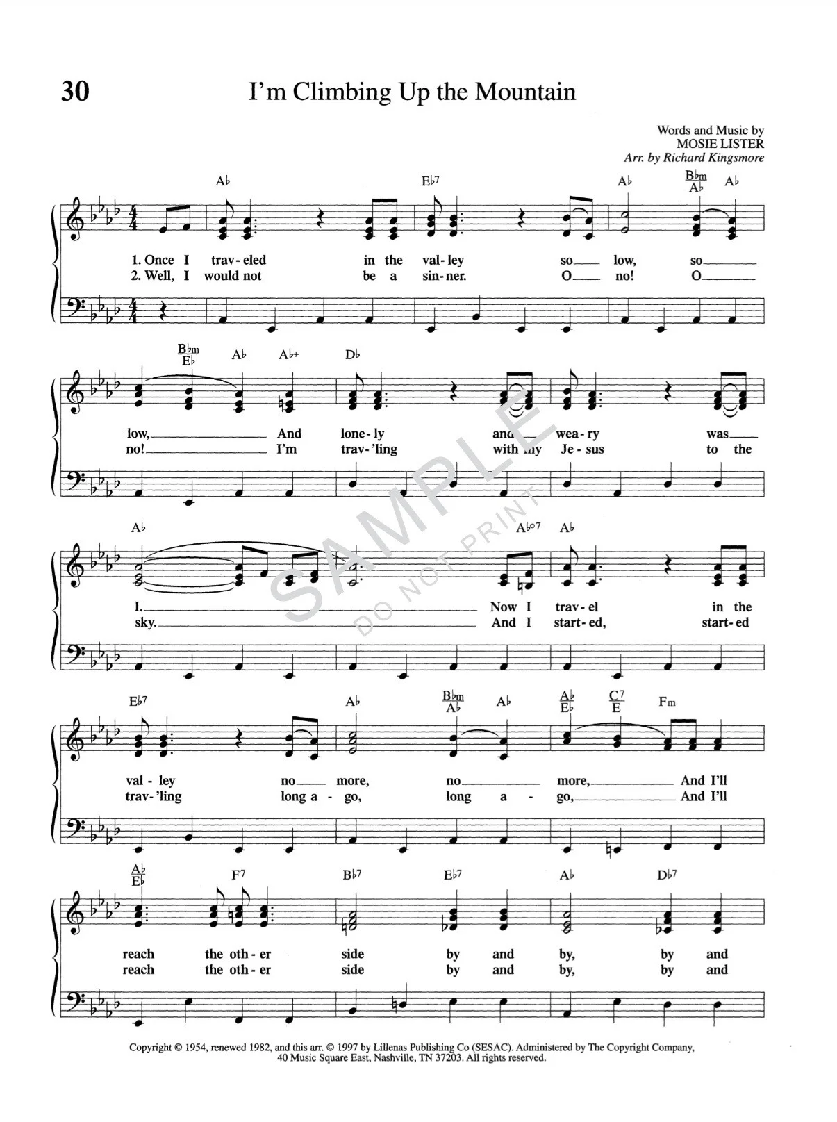 50 Best Loved Southern Gospel Favorites Piano Book by Richard Kingsmore