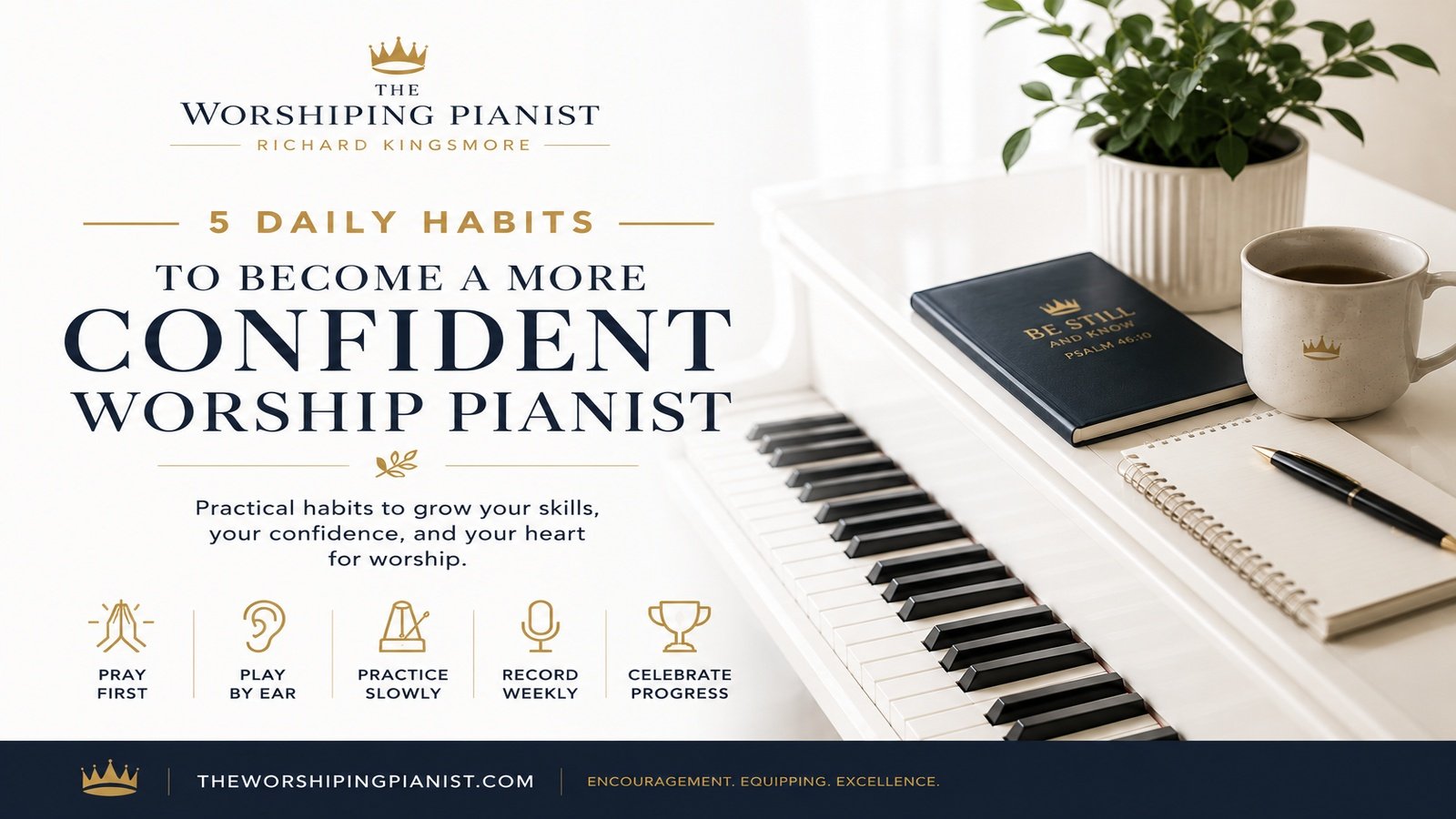 5 Daily Habits to Become a More Confident Worship Pianist