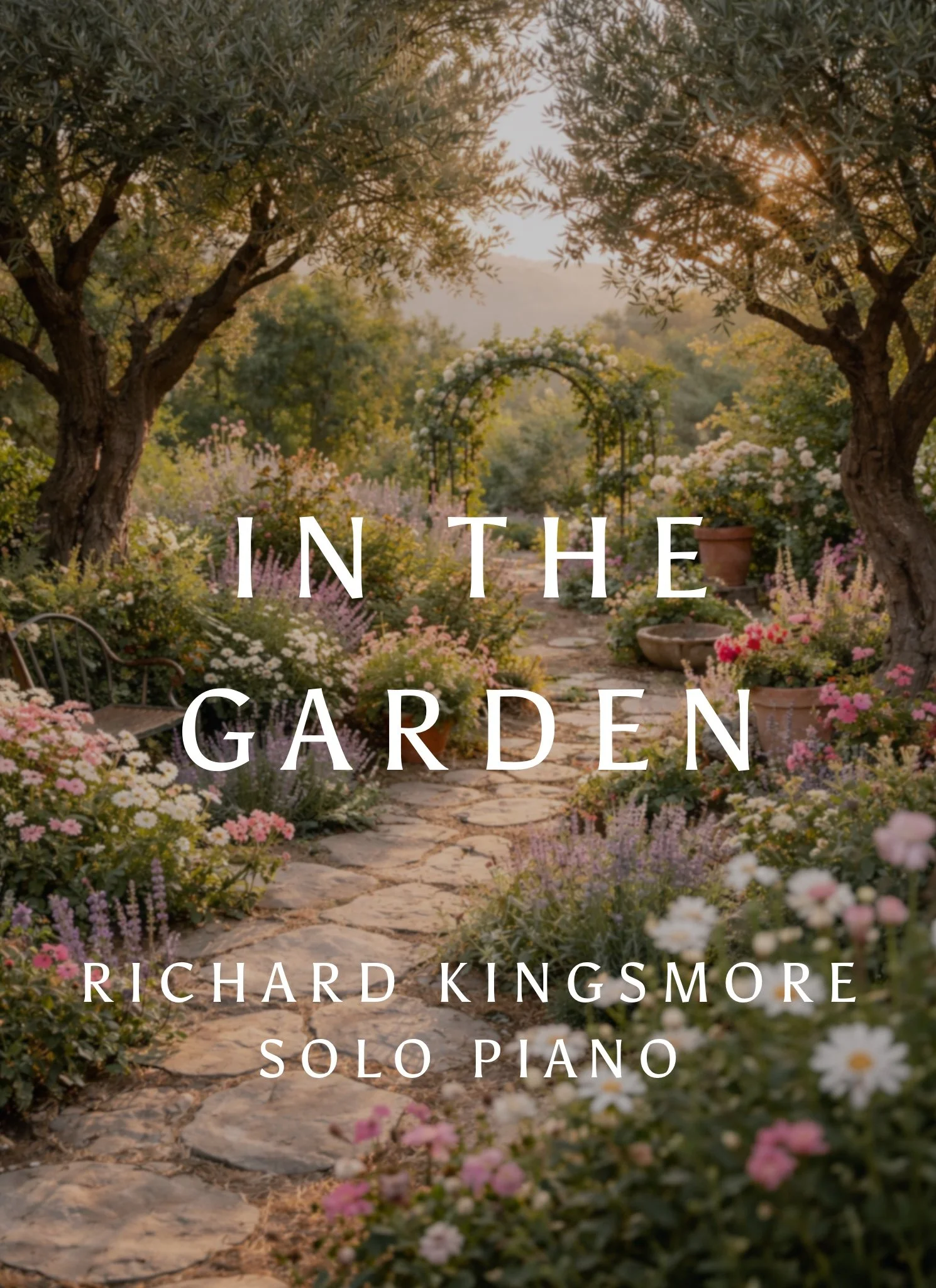 In the Garden Solo Piano Sheet Music by Richard Kingsmore