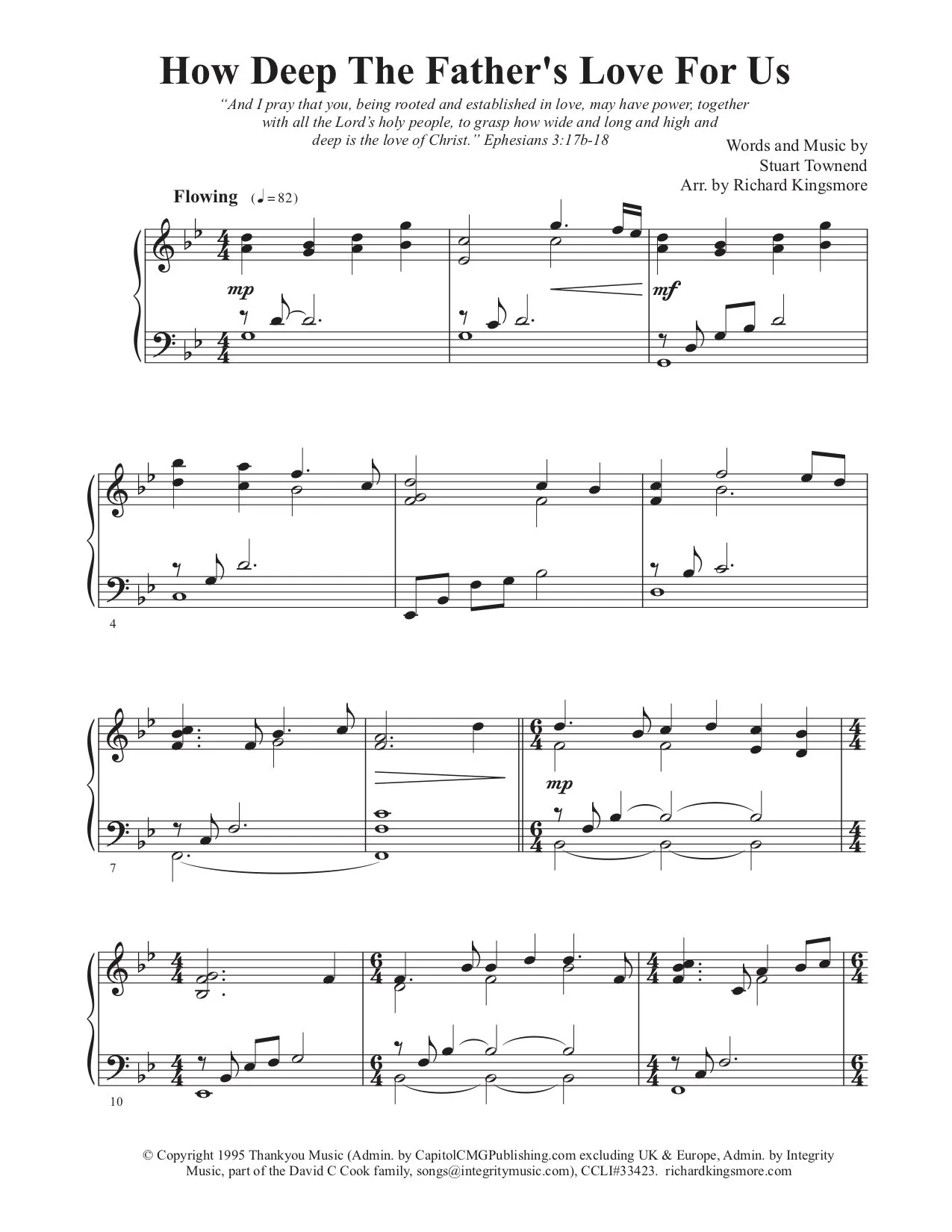 Communion Songs for Solo Piano VOL. 2 by Richard Kingsmore