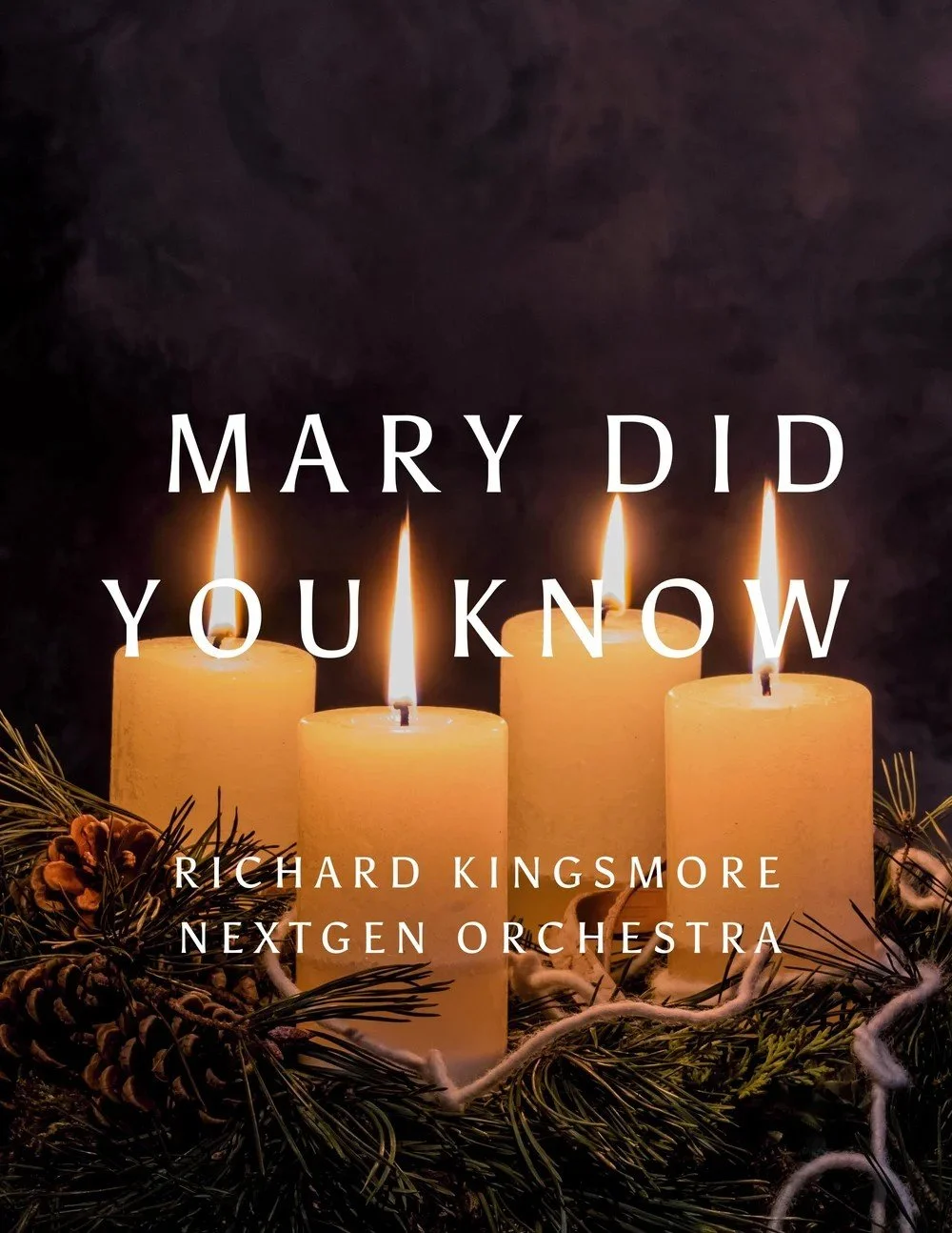 Mary Did You Know Christmas orchestra sheet music arranged by Richard Kingsmore
