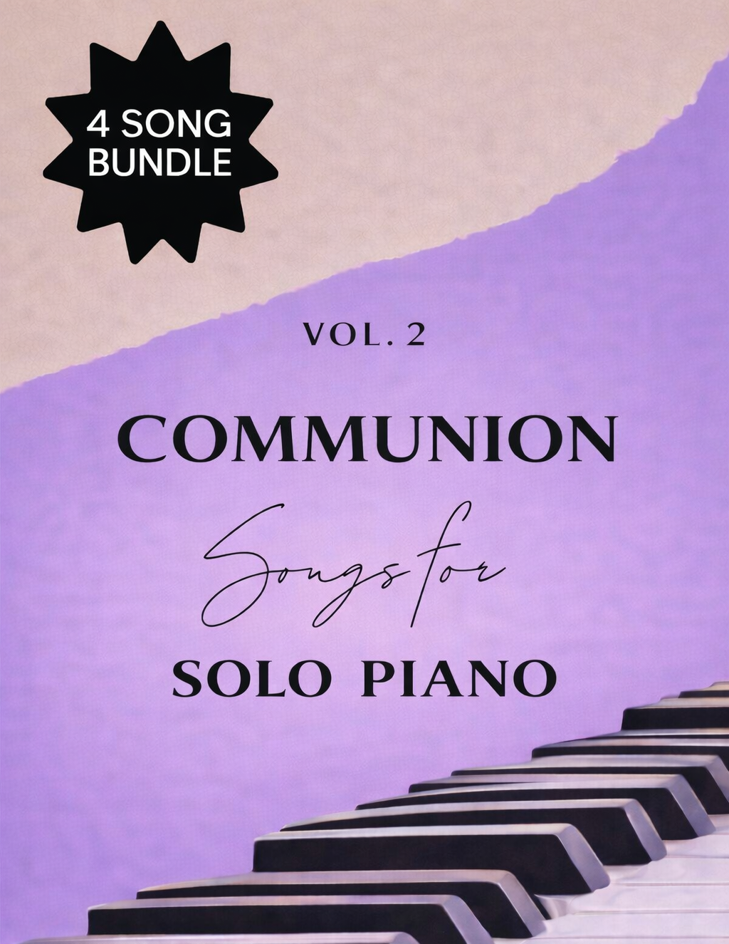 Communion Songs for Solo Piano Vol. 2