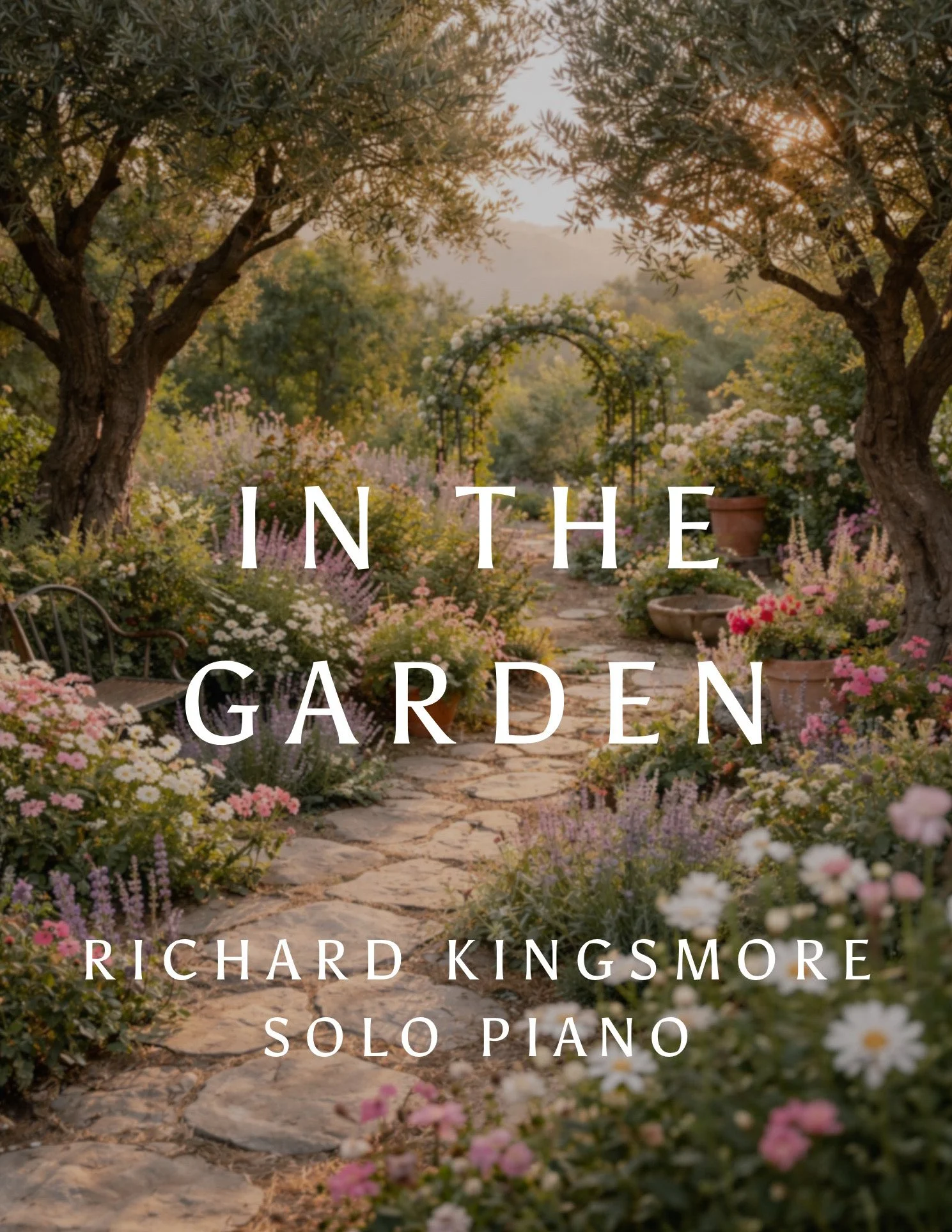 In the Garden Solo Piano Sheet Music by Richard Kingsmore
