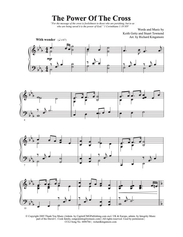 Easter Worship Songs for Solo Piano Vol 2. by Richard Kingsmore