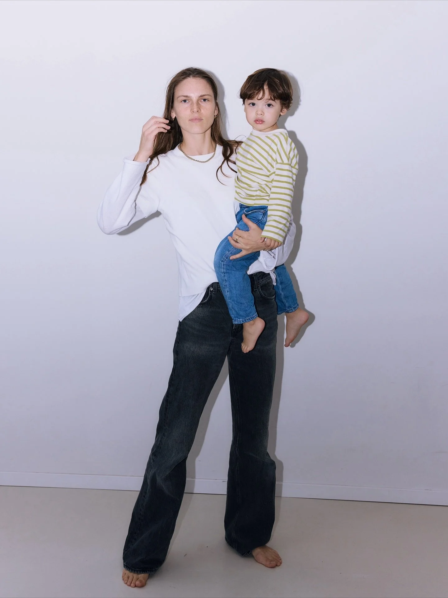 Ziggy and I stopping by @by_edda studio 💖