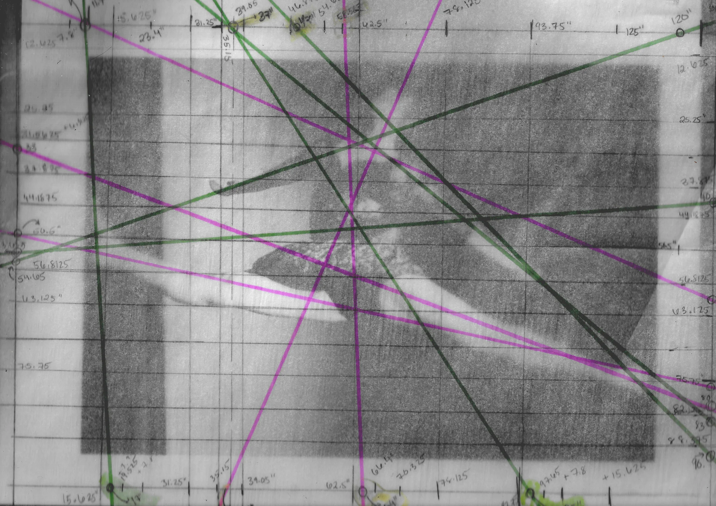   Pin down points of movement.  