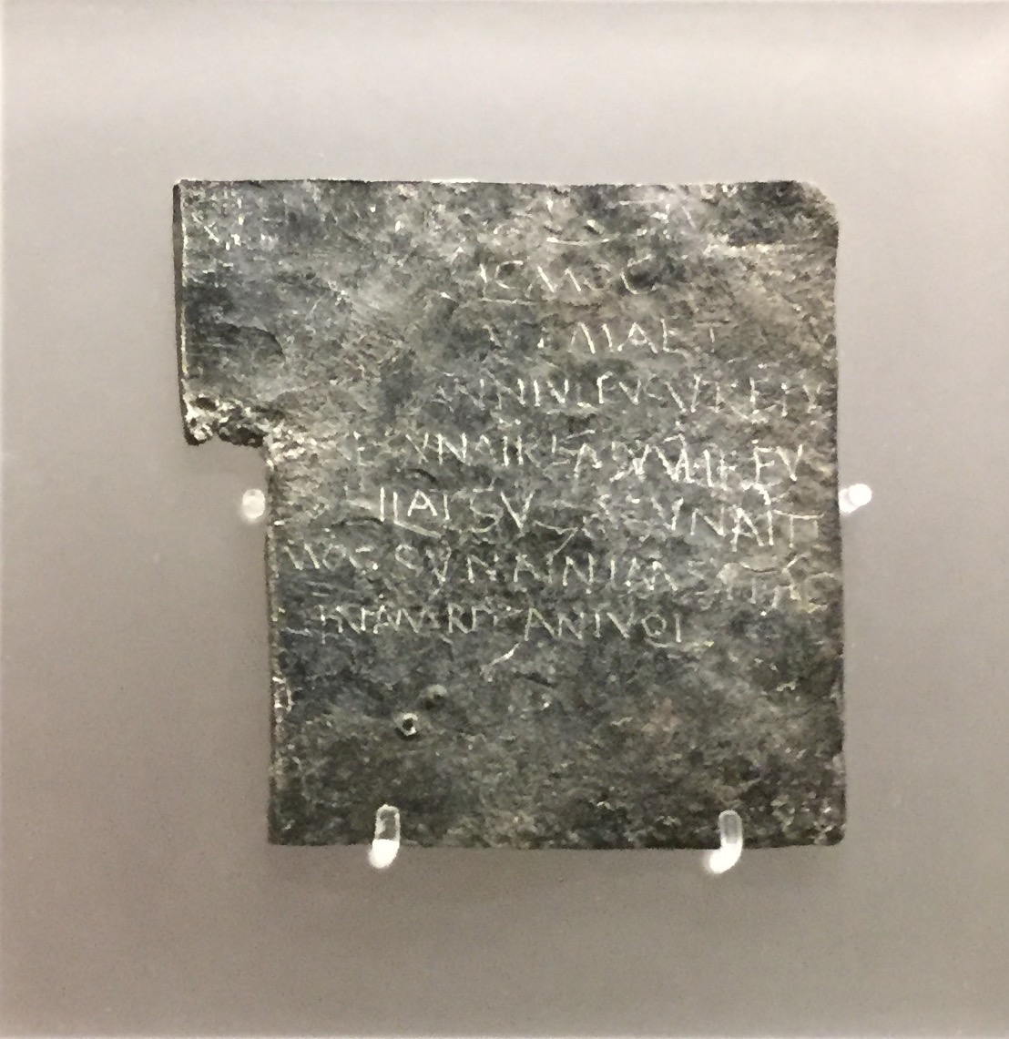 A rare complete and legible curse tablet