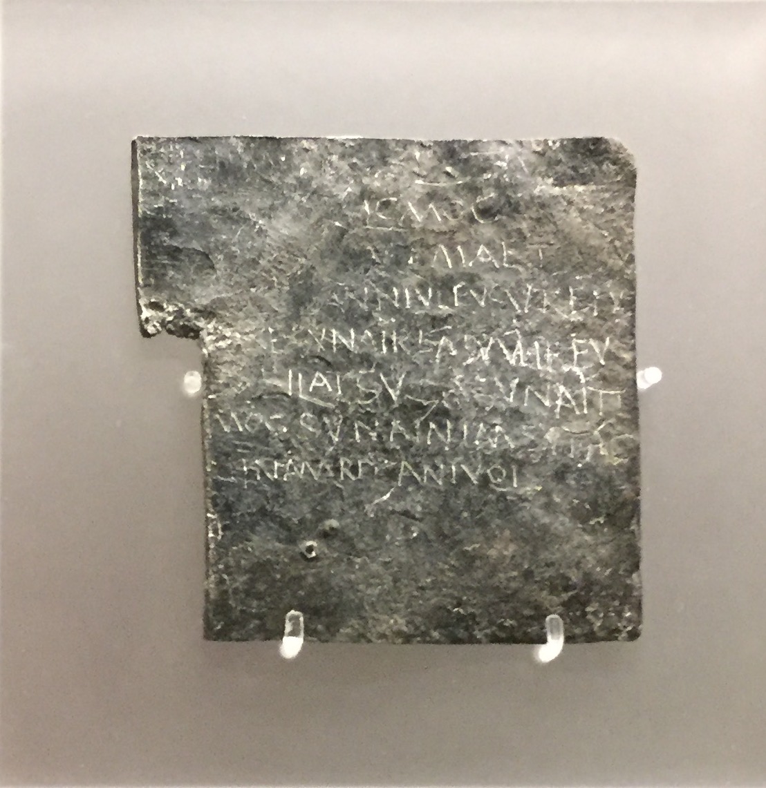  A rare complete and legible curse tablet 