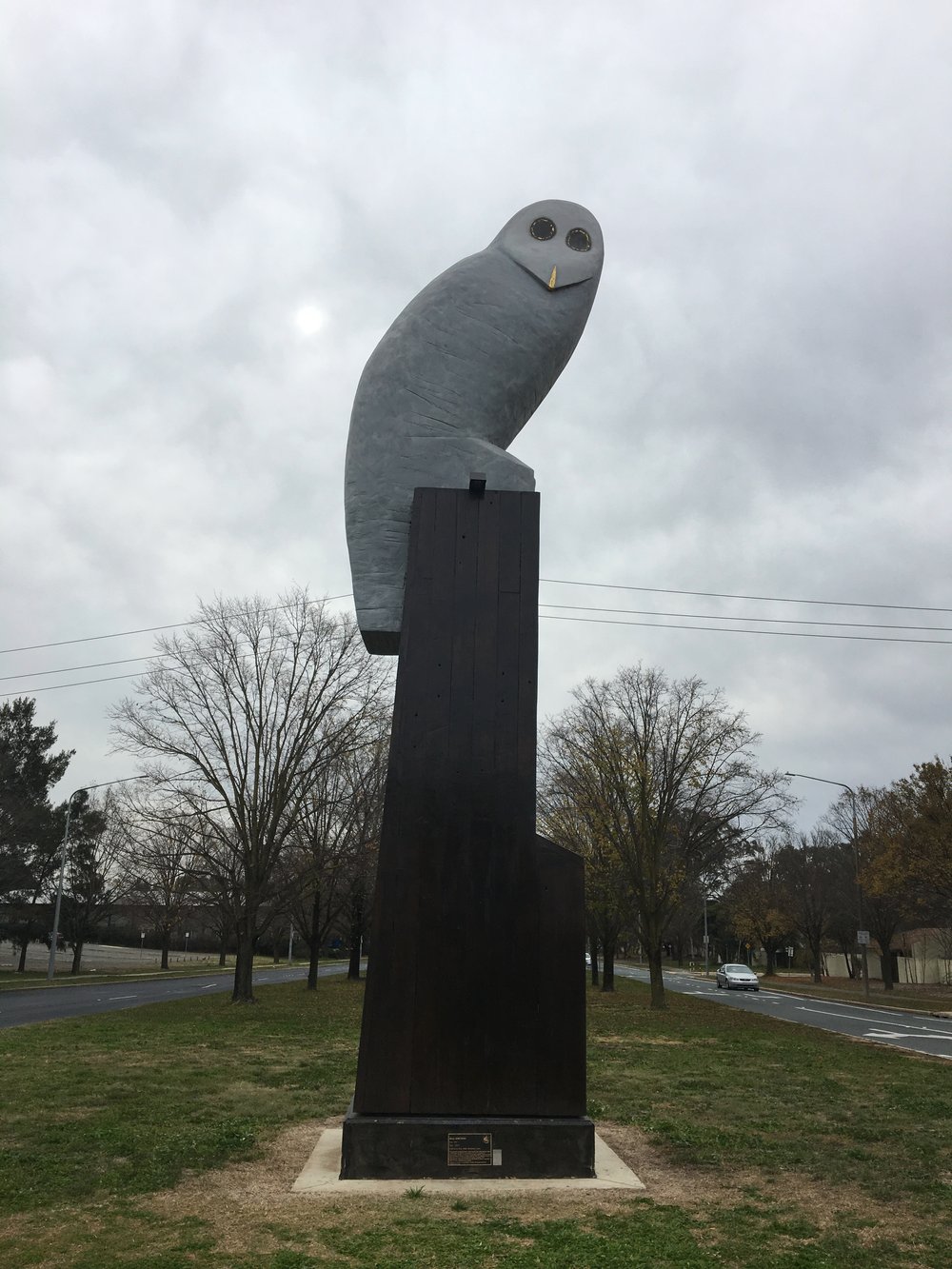 The Big Powerful Owl: front