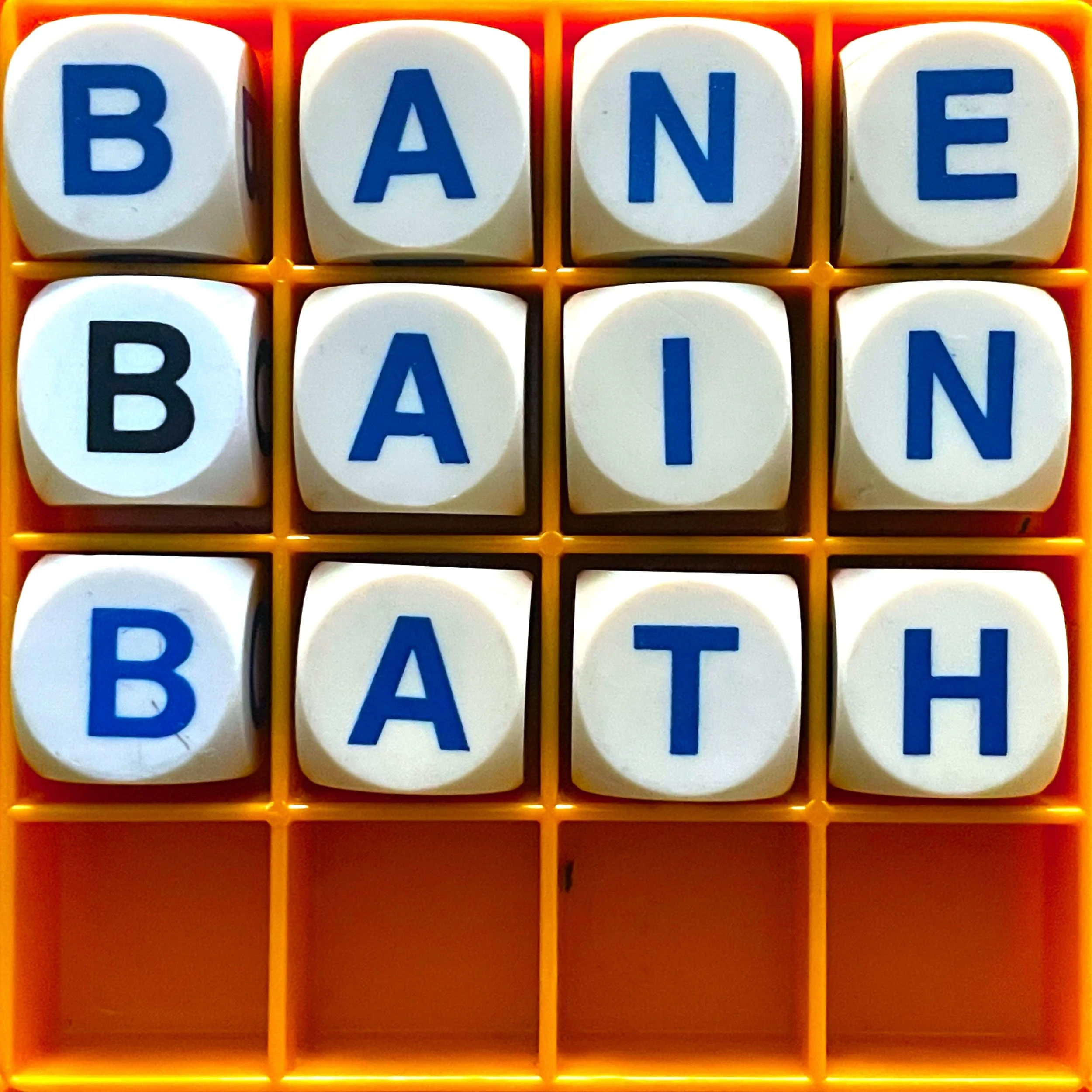 Allusionist 214. Four Letter Words: Bane Bain Bath