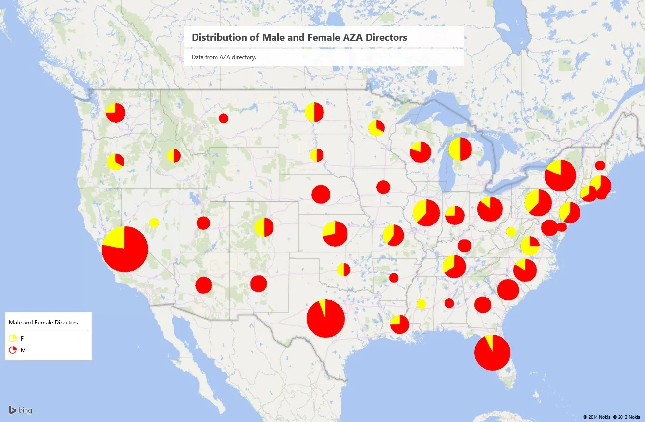 Which states have gender parity at the Director level?