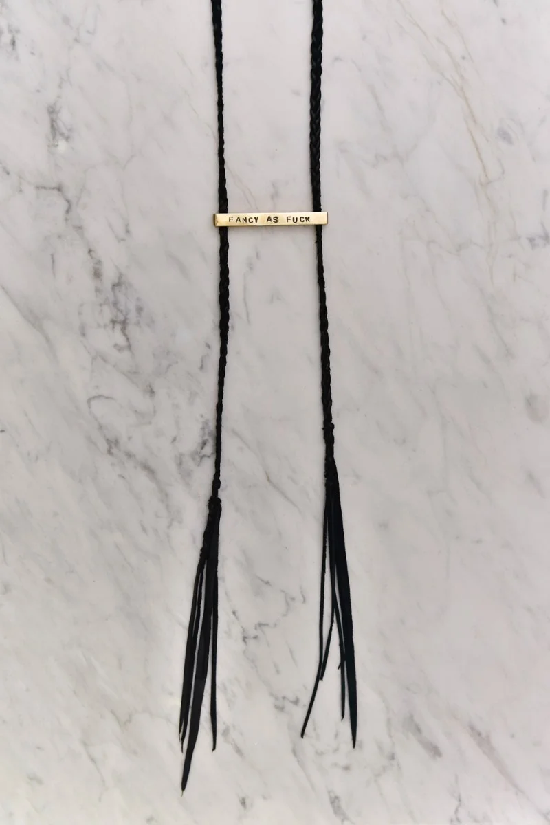 FANCY AS FUCK, Made to Order Necklace