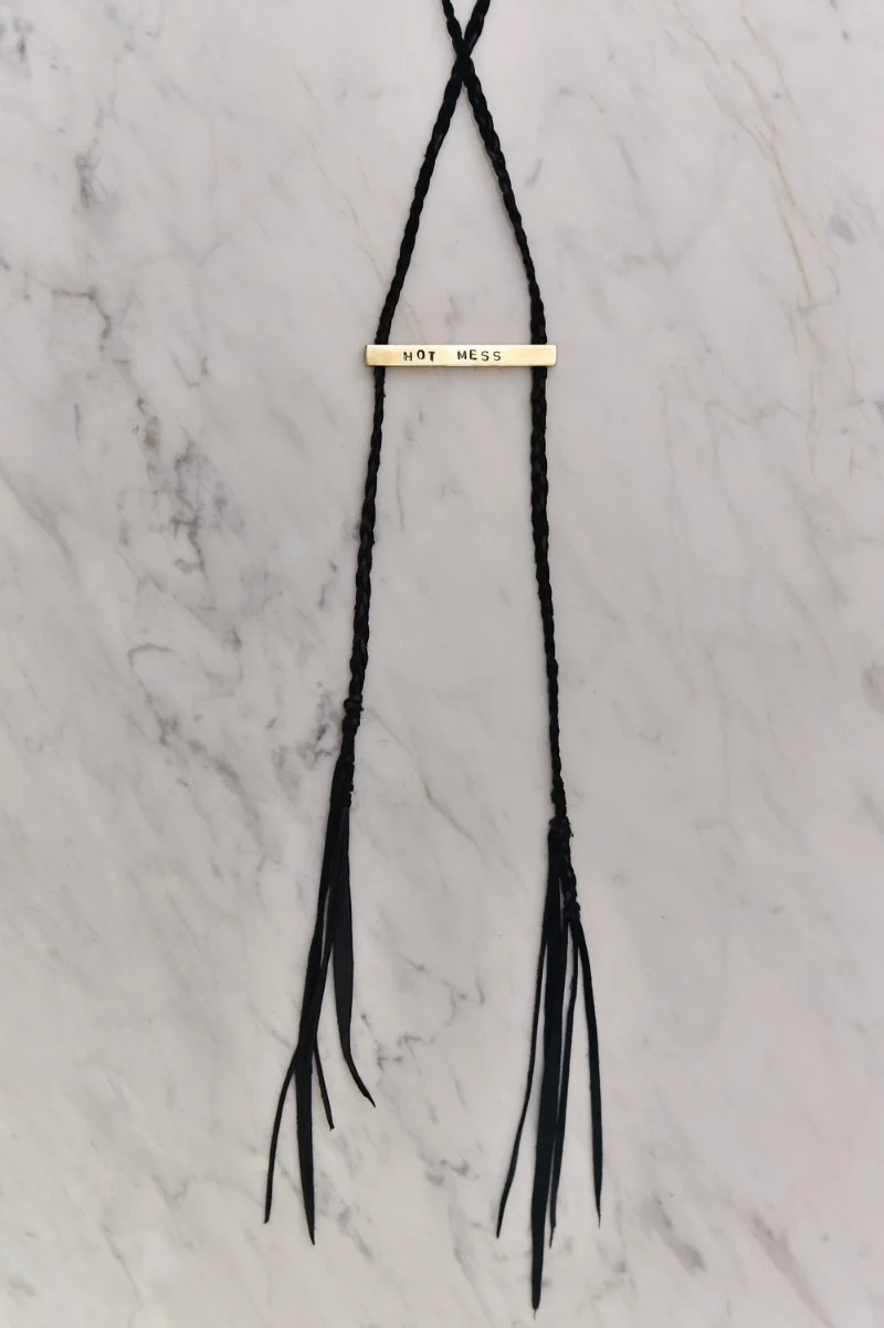 HOT MESS, Made to Order Necklace