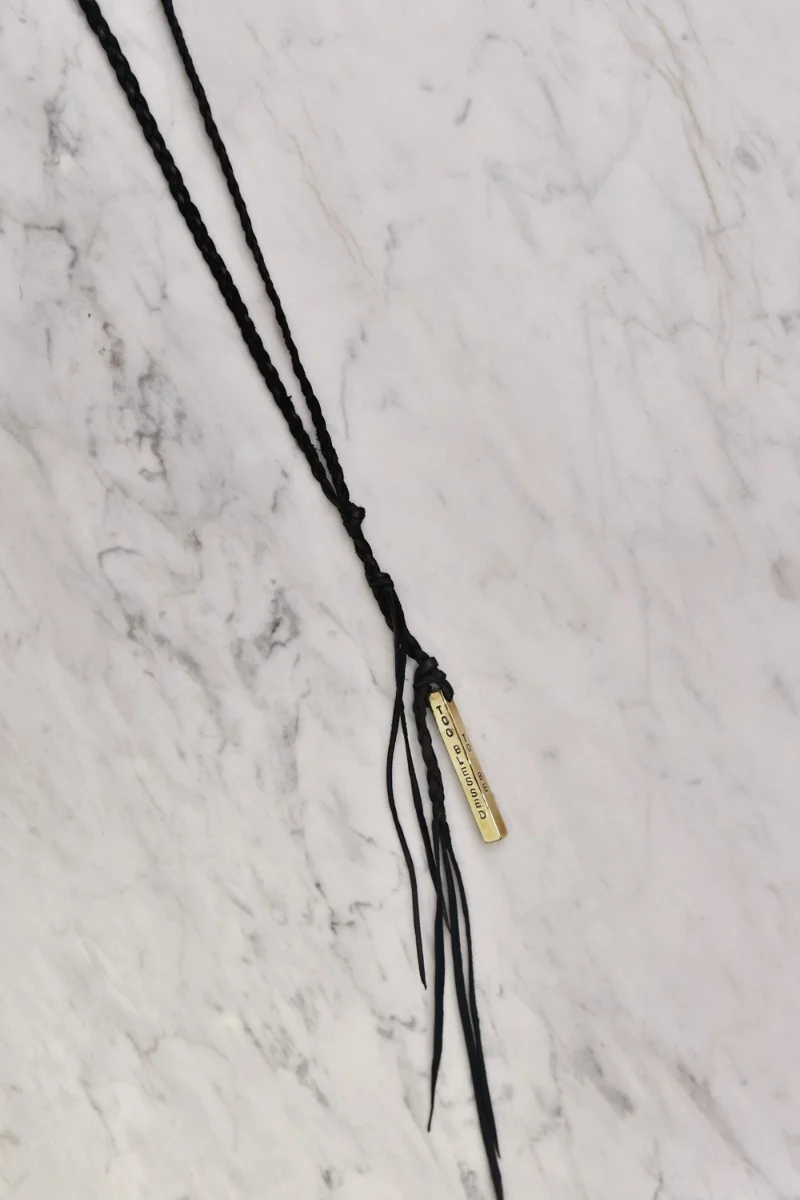 TOO BLESSED TO BE STRESSED (NECKLACE)