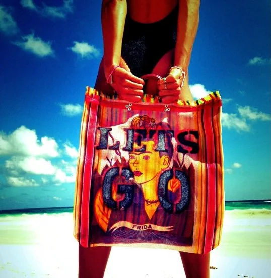 LET'S GO GET LOST, Tote Bag