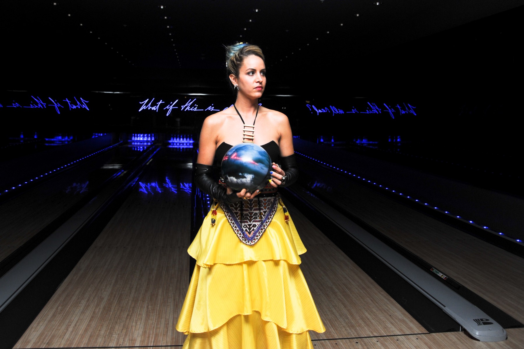 Olivia Steele x EDITION Hotels Bowling Ball