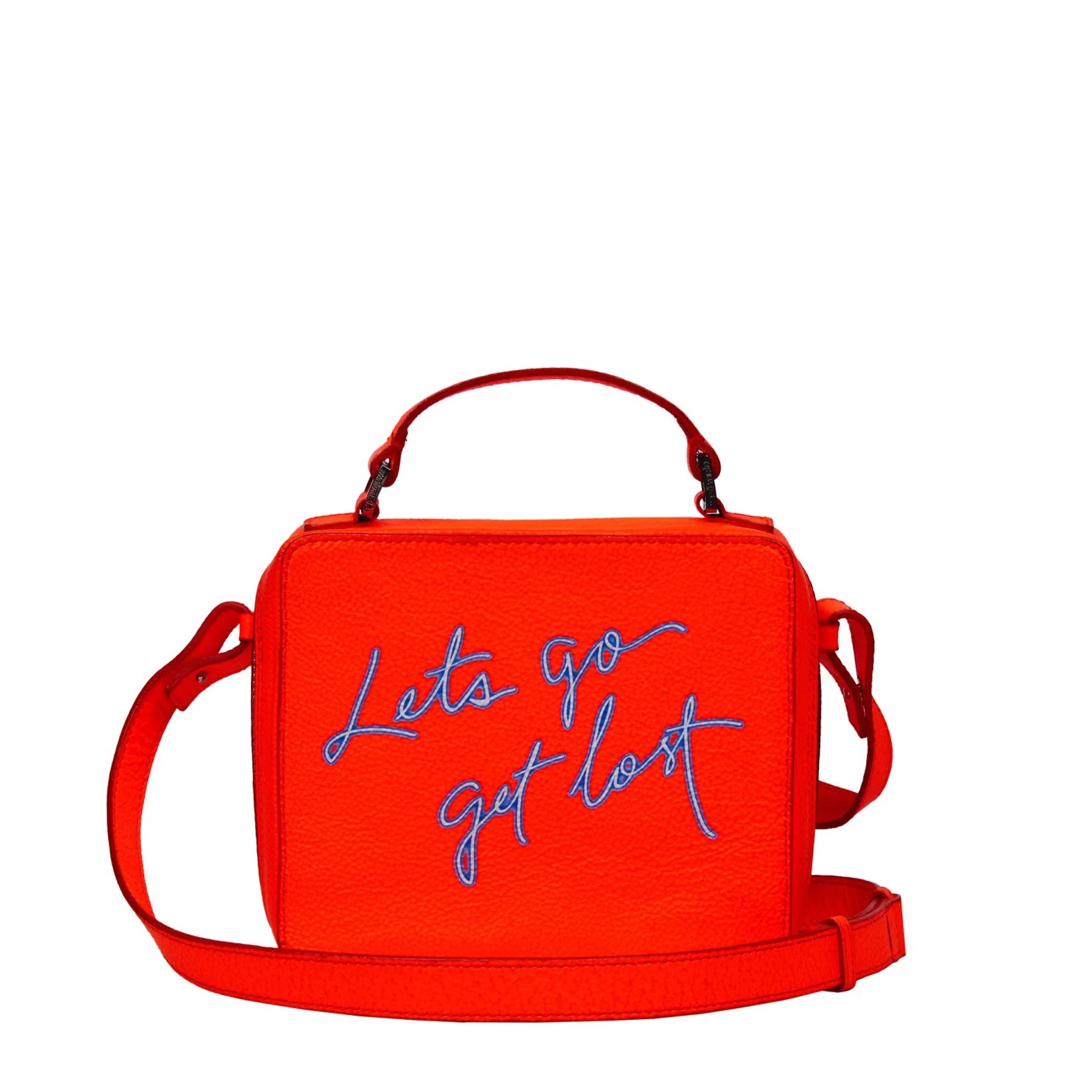 LET'S GO GET LOST, MINI Art Bag