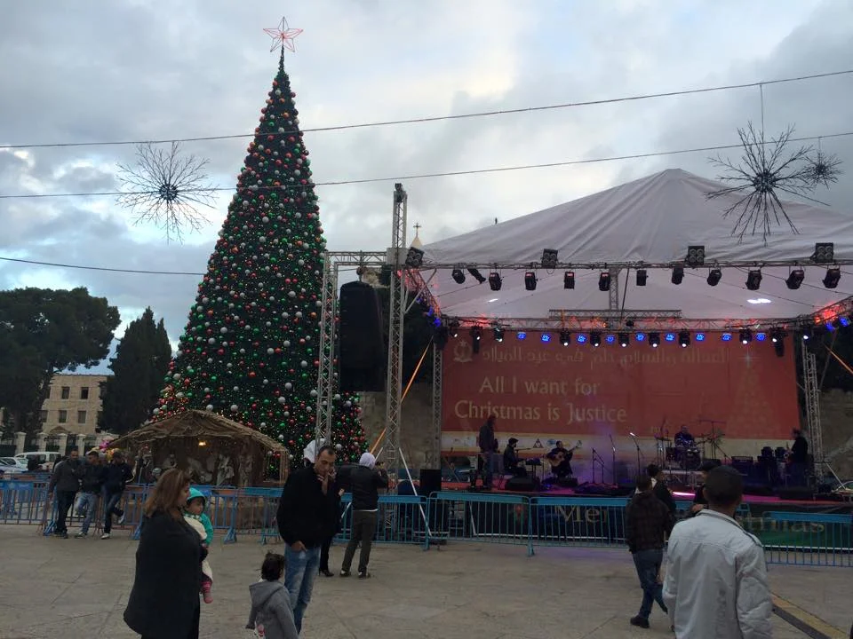 Nativity Square in the Holy Land