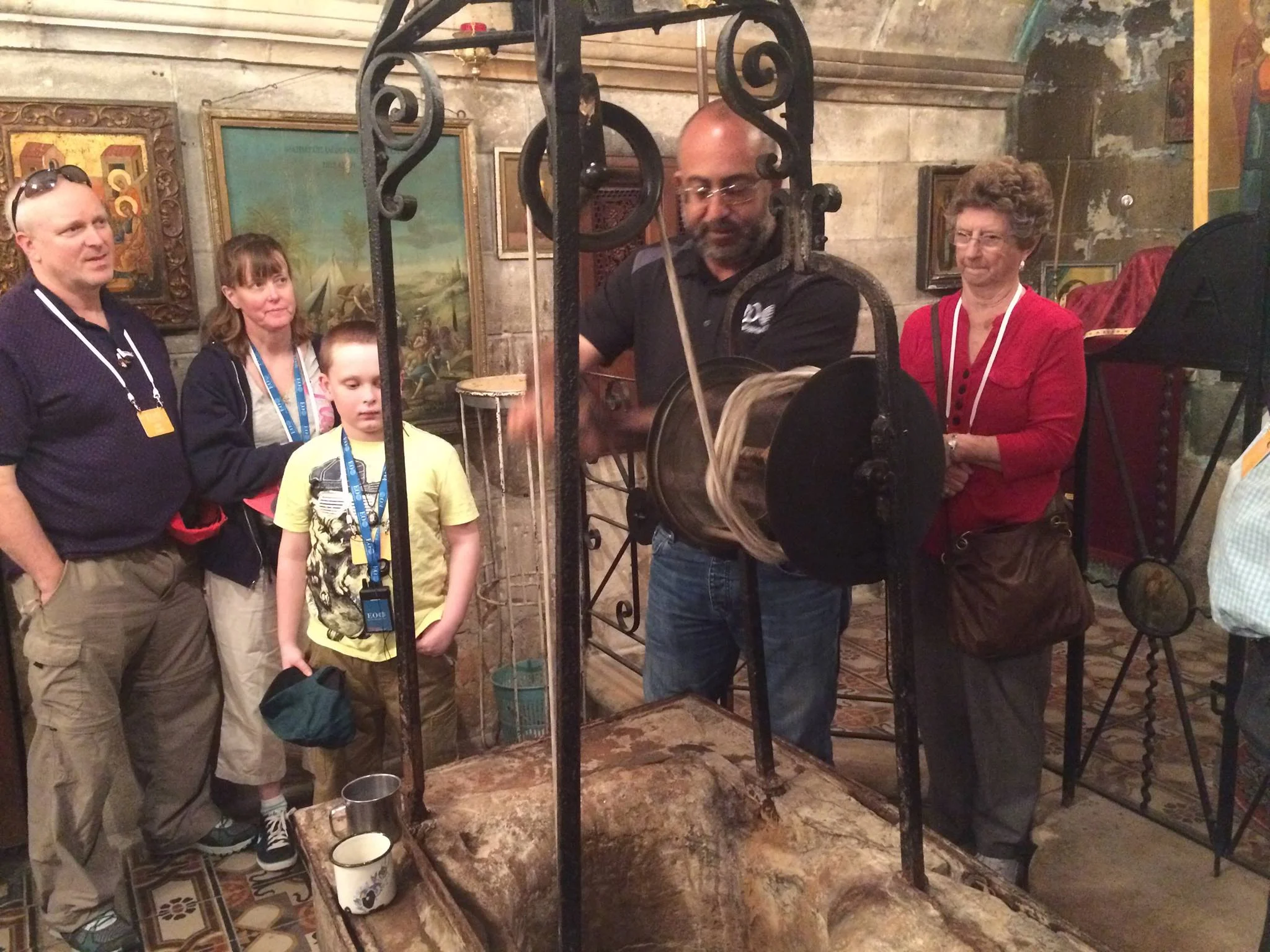 EO Pilgrims Visit Jacob's Well