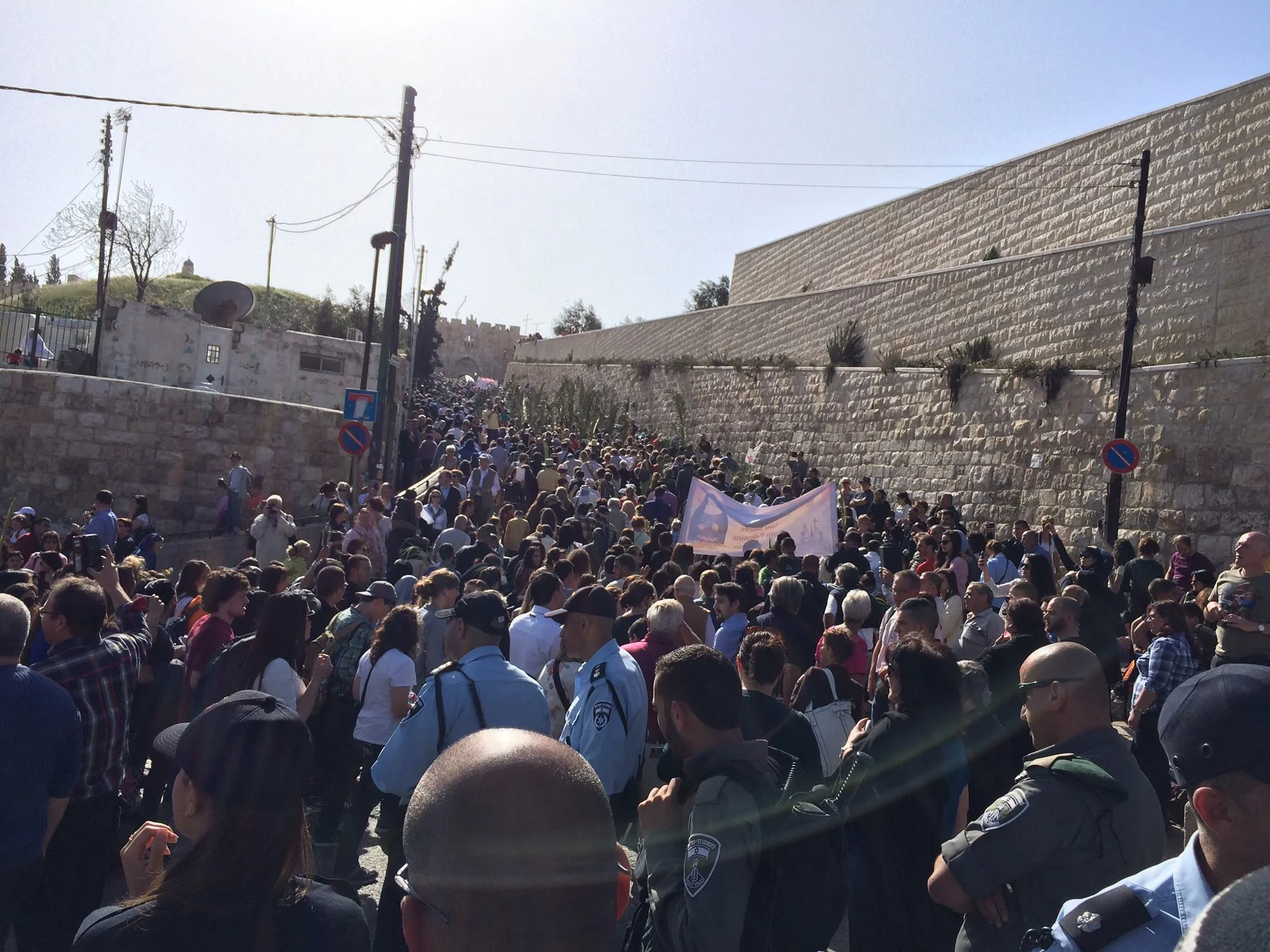 Palm Sunday in Jerusalem