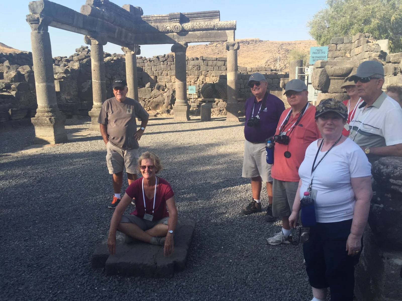 HL15 Thompson group in Ancient synagogue on Oct 18.jpeg