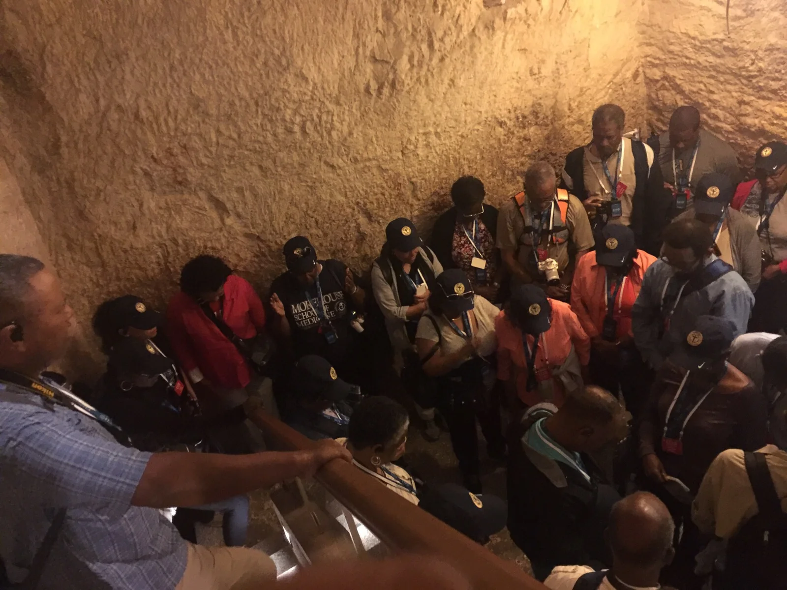 Antioch Church group at Caiaiphas House on Oct 28 - 1.jpeg