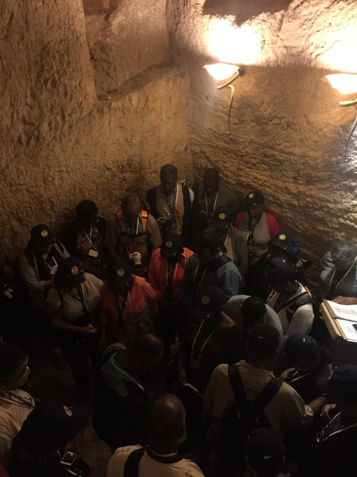 Antioch Church group at Caiaiphas House on Oct 28 - 3 (1).jpeg