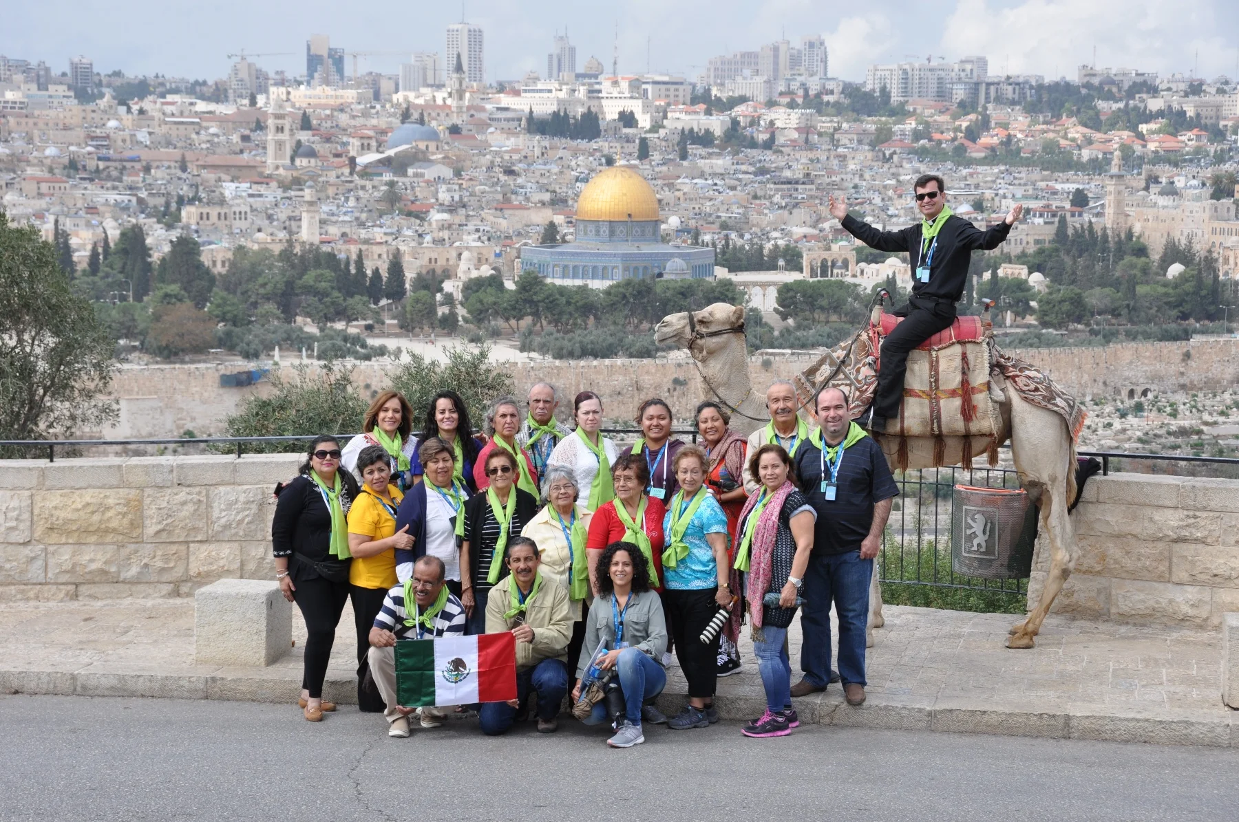 Mount of Olives with our EO en Español Guests  