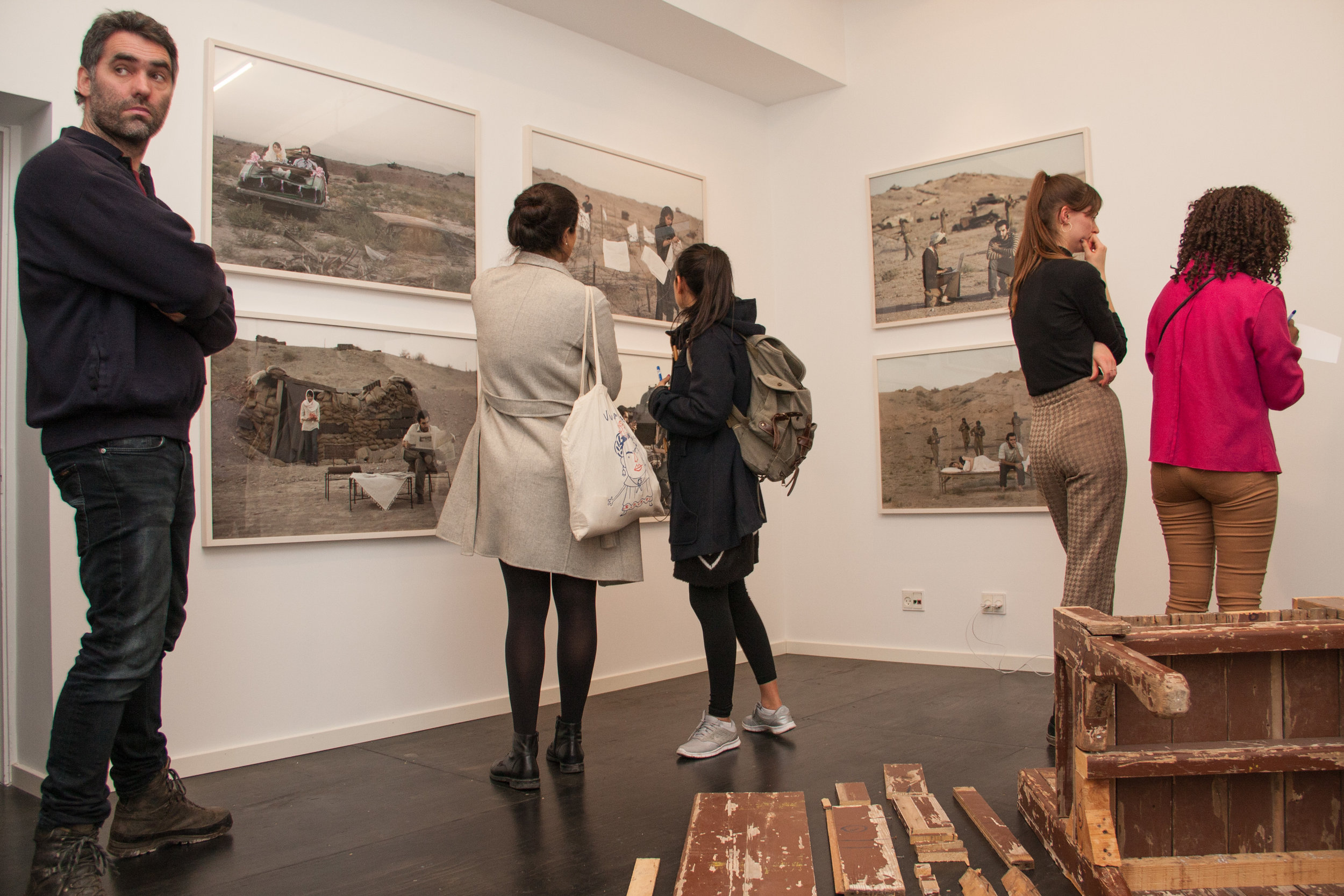 Free guided tour in CAMP's exhibition "We shout and shout, but no one listens. Art from conflict zones"
