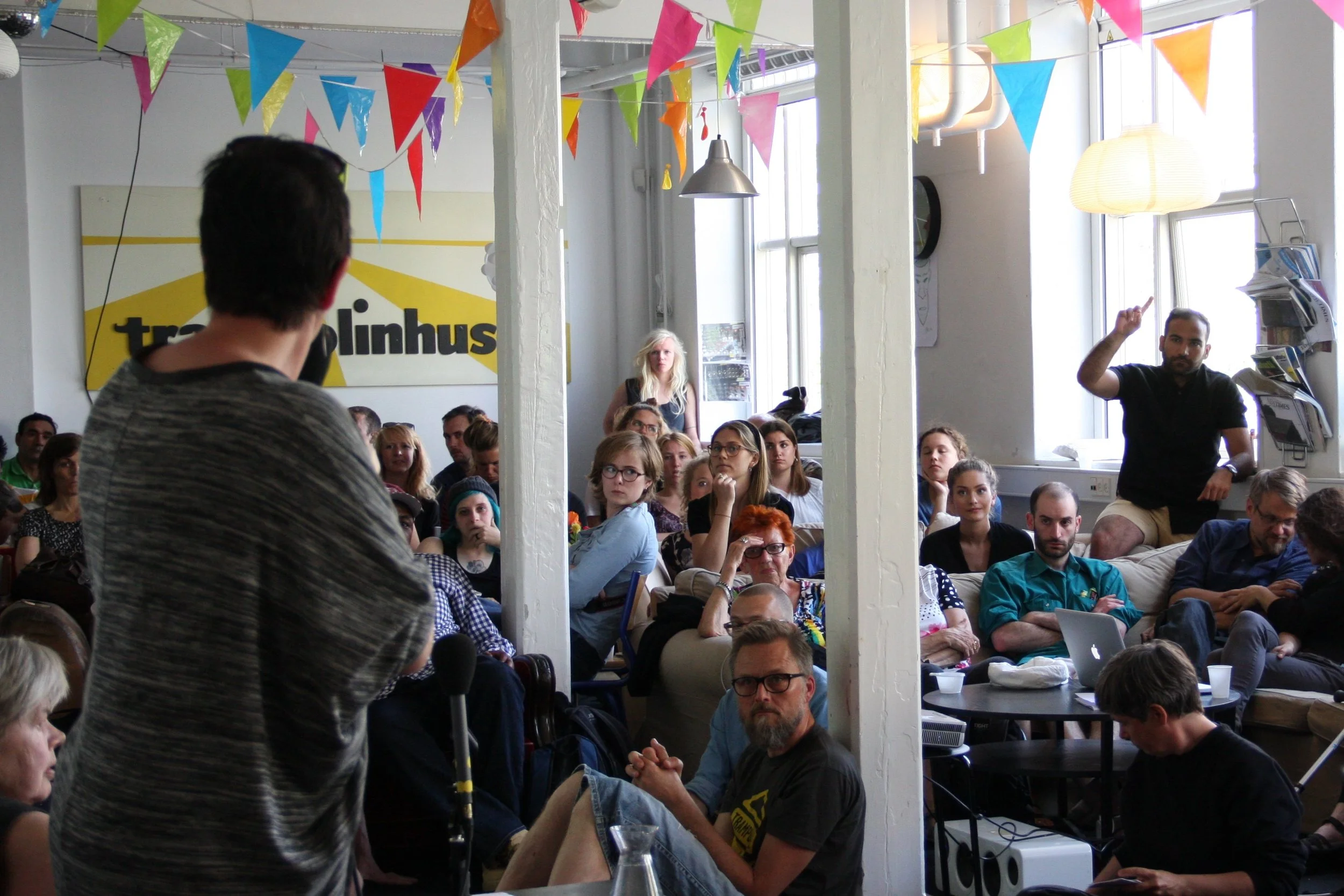 Big house meeting: Special discussion about Trampoline House's organizational structure