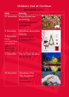 Christmas activities for children and their parents in Weekend Trampoline House