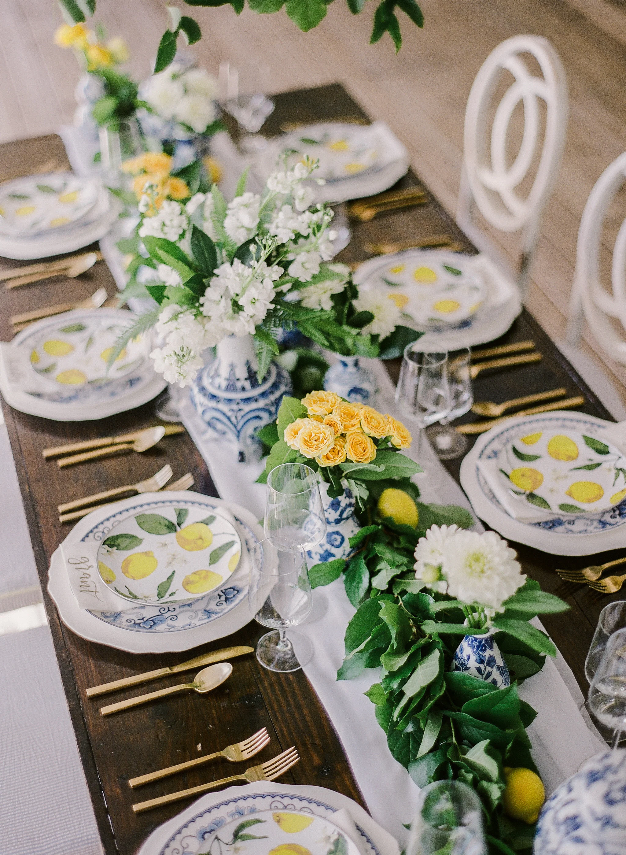 Preppy Yellow and Blue Runnymede Plantation shoot