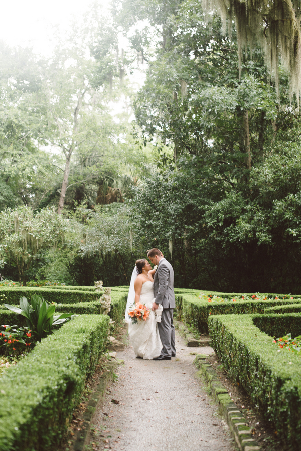 Magnolia Plantation wedding in Charleston, SC via Whimsey Photography
